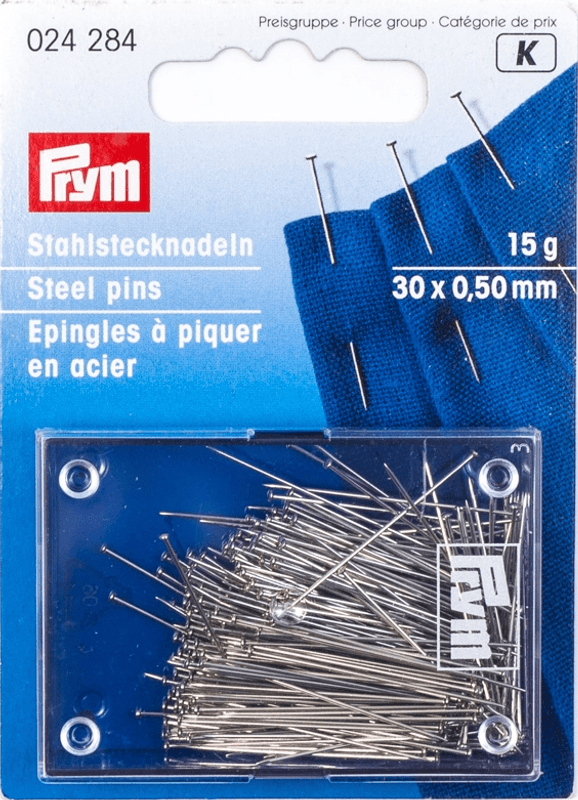 Prym Knappenåler 30x0,50mm