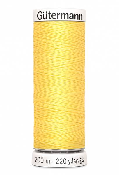 Skarp Gul - 852 Polyester Sytråd 200 m