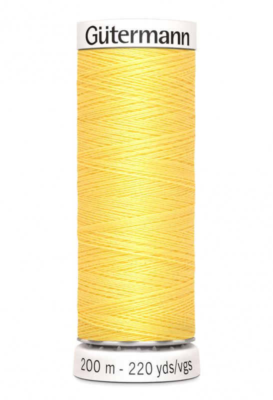 Skarp Gul - 852 Polyester Sytråd 200 m