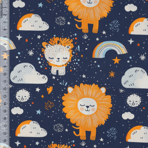 Hovedbilde Sleepy Lions - Fast Bomull