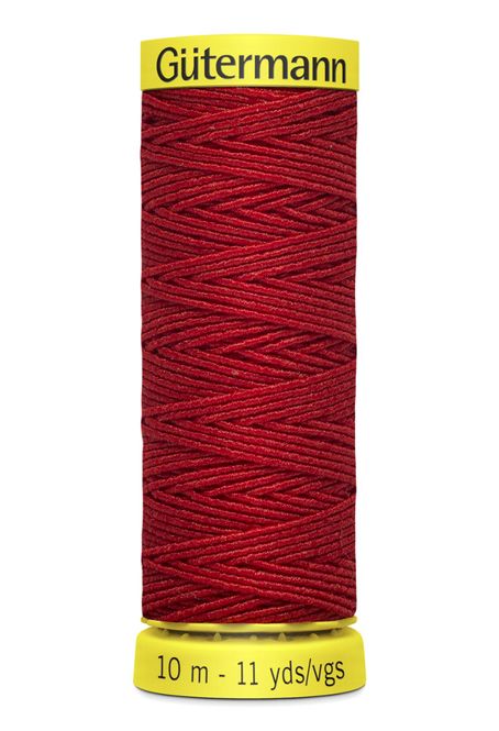 Hovedbilde Rød 2063 - Elastisk Tråd  10 m