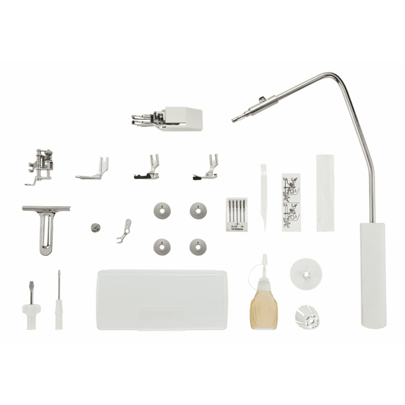 Janome Heavy Duty 9 QC Professional Rettsømsmaskin (Forh.best.)
