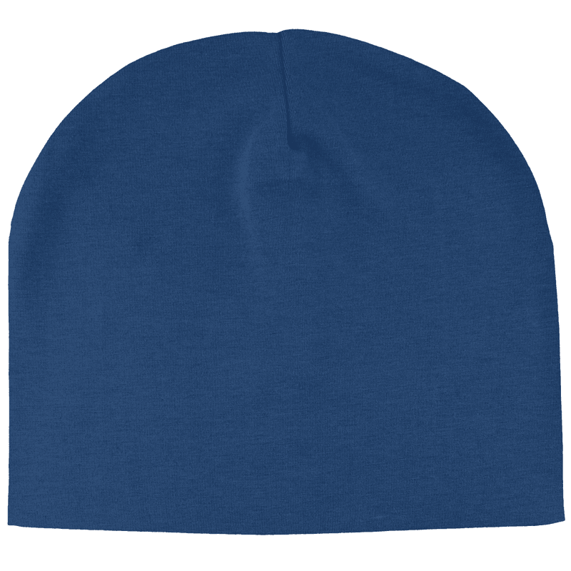 Jeansblå - Ensfarget Lue