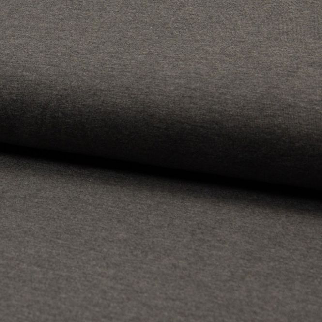 Hovedbilde Mørk Gråmelert - Bambusjersey