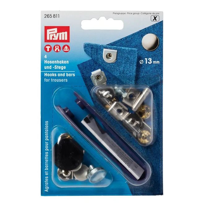 Hovedbilde Prym Buksehekter 13 mm