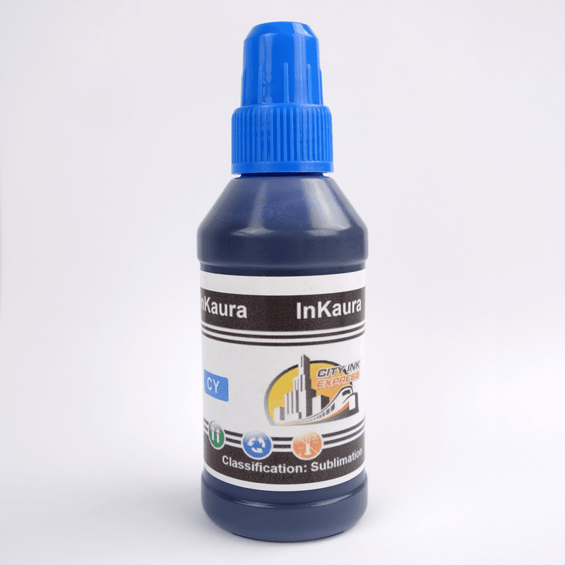 Blekk til Sublimeringsprinter, Cyan - 100ml