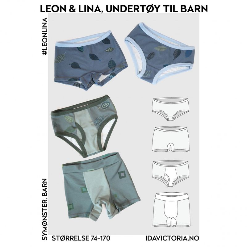 Leon & Lina Undertøy- Barn - Ida Victoria