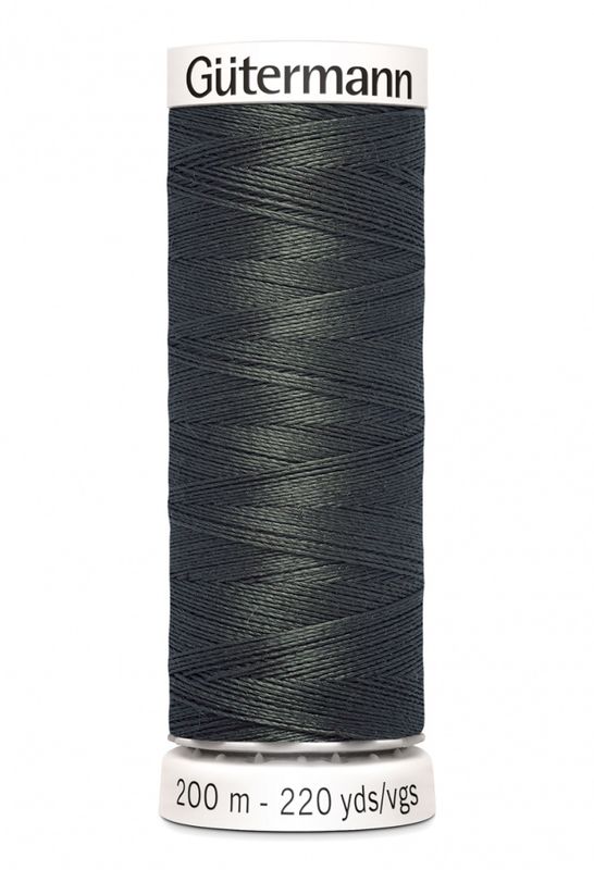 Nattgrå 636 - Polyester Sytråd 200 m