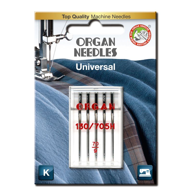 Organ Symaskinnåler Universal 70 5pk