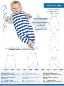 Bilde av Sparkedrakt Baby - Minikrea 11403