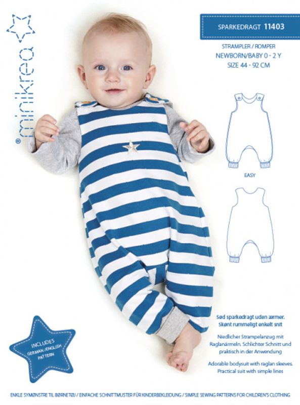 Sparkedrakt Baby - Minikrea 11403