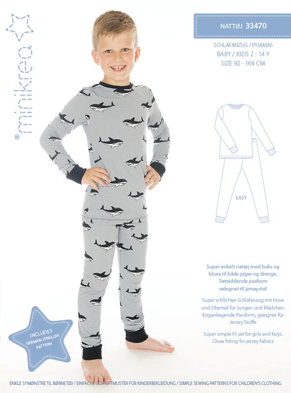 Pyjamas Barn - Minikrea 33470