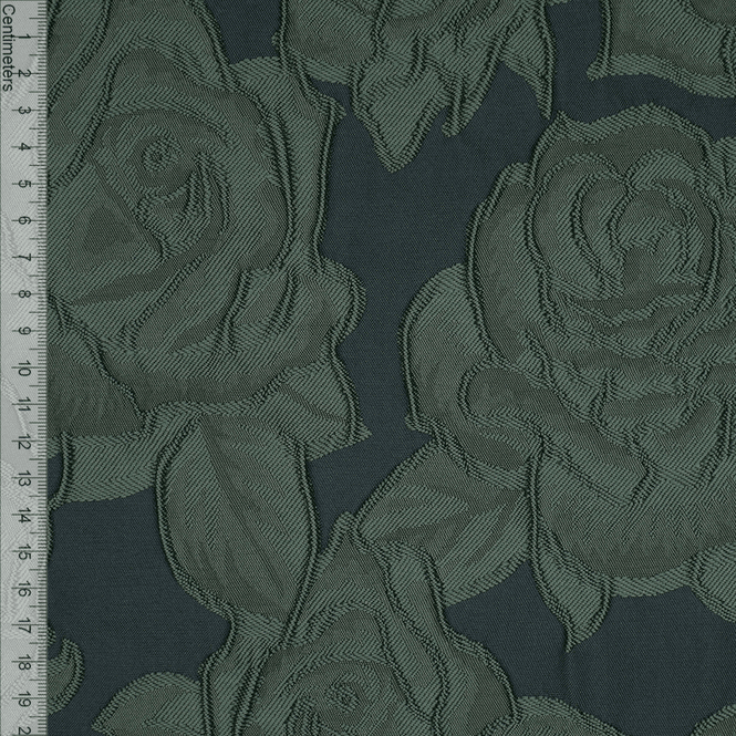 Hovedbilde Rose Green - Jaqcuard