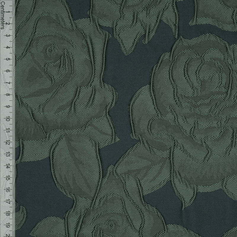 Rose Green - Jaqcuard