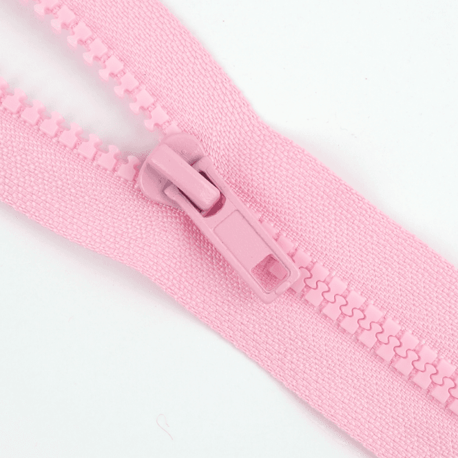 Hovedbilde Babyrosa - Delbar Glidelås (6 mm)