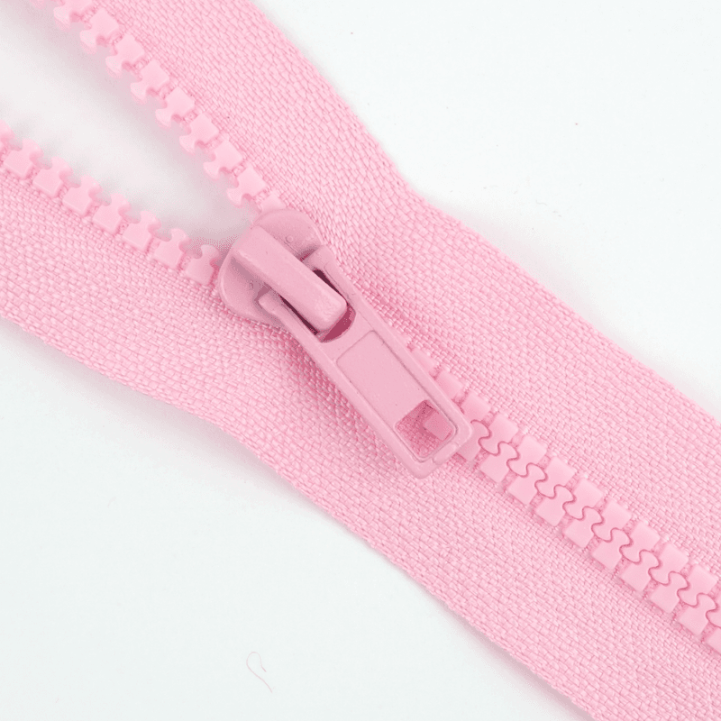 Babyrosa - Delbar Glidelås (6 mm)