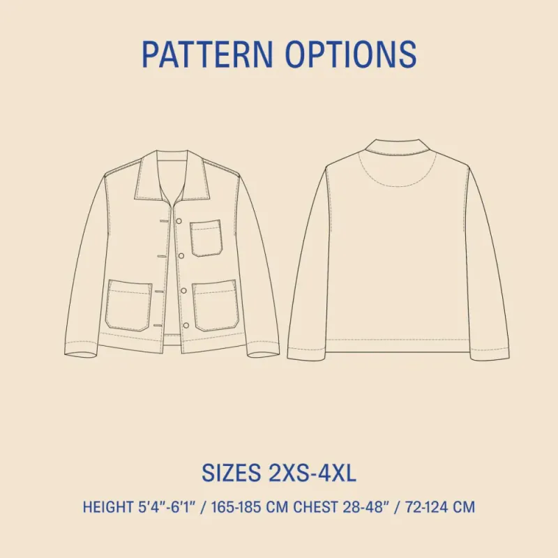 Unisex Painter Jacket - Wardrobe by Me