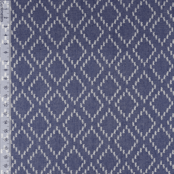 Squares Denim - Chambray