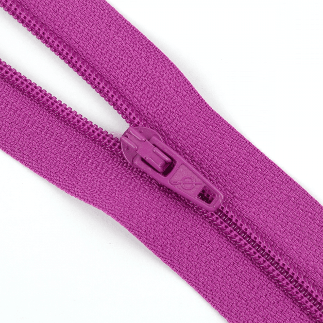 Hovedbilde Fuksia - Spiral Glidelås (4 mm)