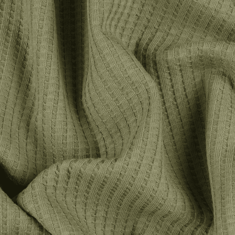 Sage - Waffle Jersey