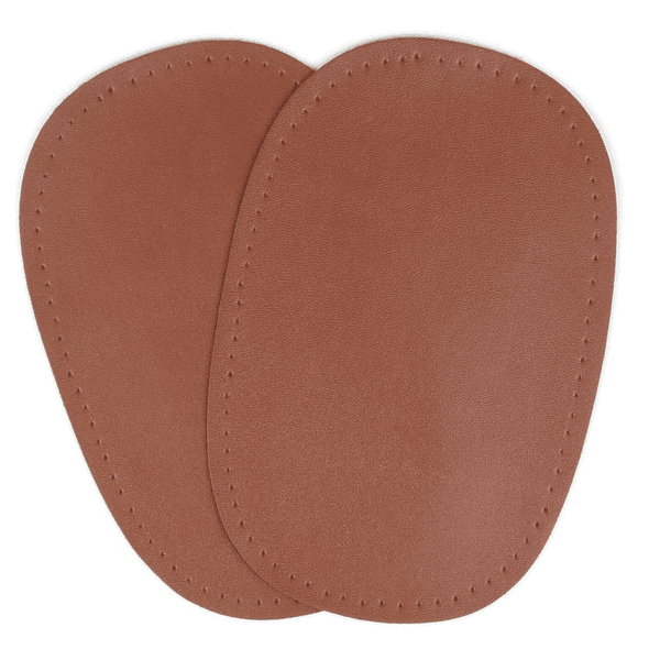 Reparasjonslapp Imitert Skinn - Karamell