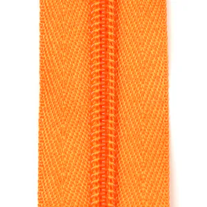 Bilde av Orange - Glidelås metervare 6mm