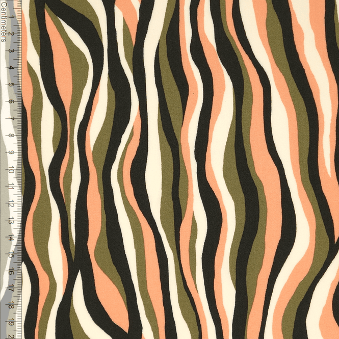 Hovedbilde Stripes Forest - Vevd Viskose