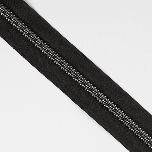 Sort/Gunmetal - 3 m Nylon Glidel&aring;s #5