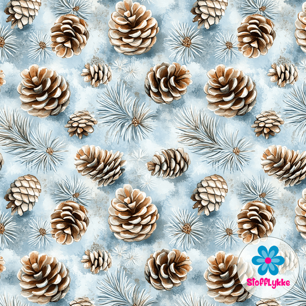 Pinecone Ice Blue - Jersey