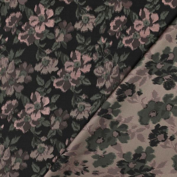 Midnight Blossom - Jacquard