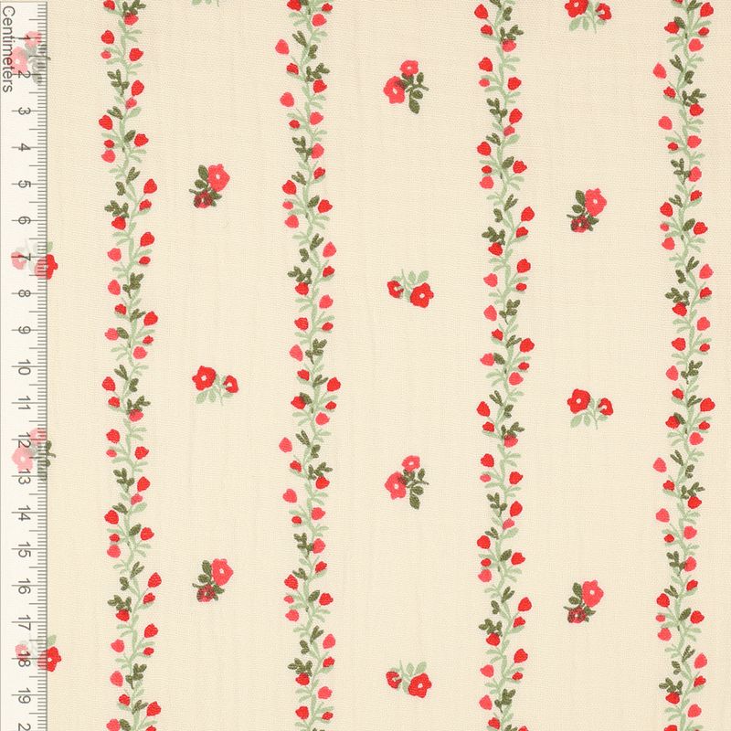 Blomsterranke - Musselin