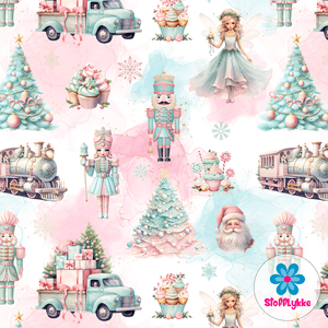 Hovedbilde Pink Frosted Fairyland - French Terry
