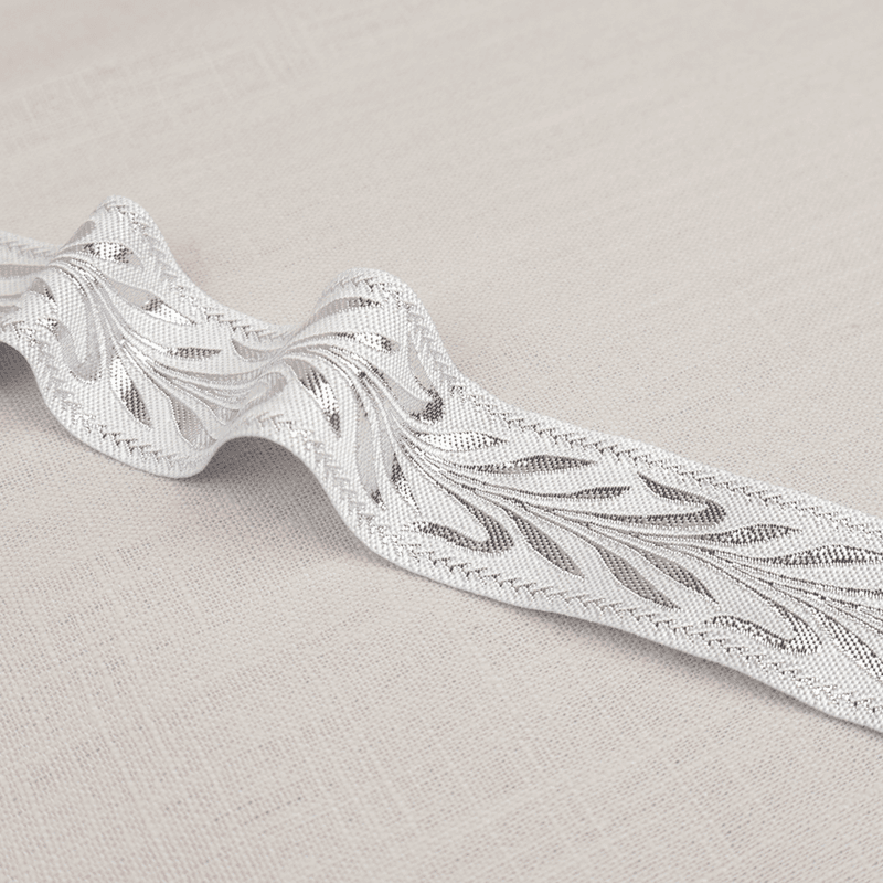 Bladlenke Sølv – Pyntebånd 33 mm