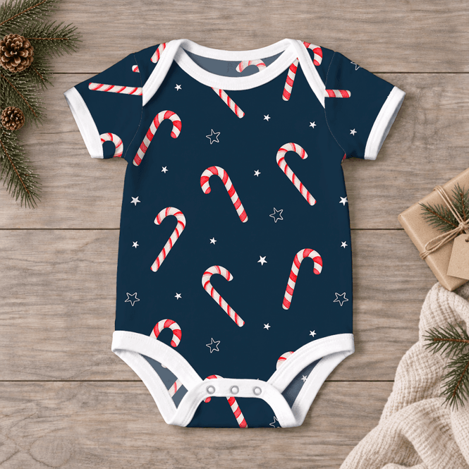 Hovedbilde Candy Cane Navy - Jersey