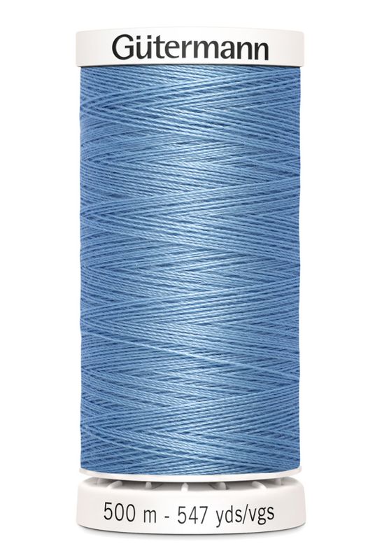 Himmelblå 143 - Polyester Sytråd 500 m