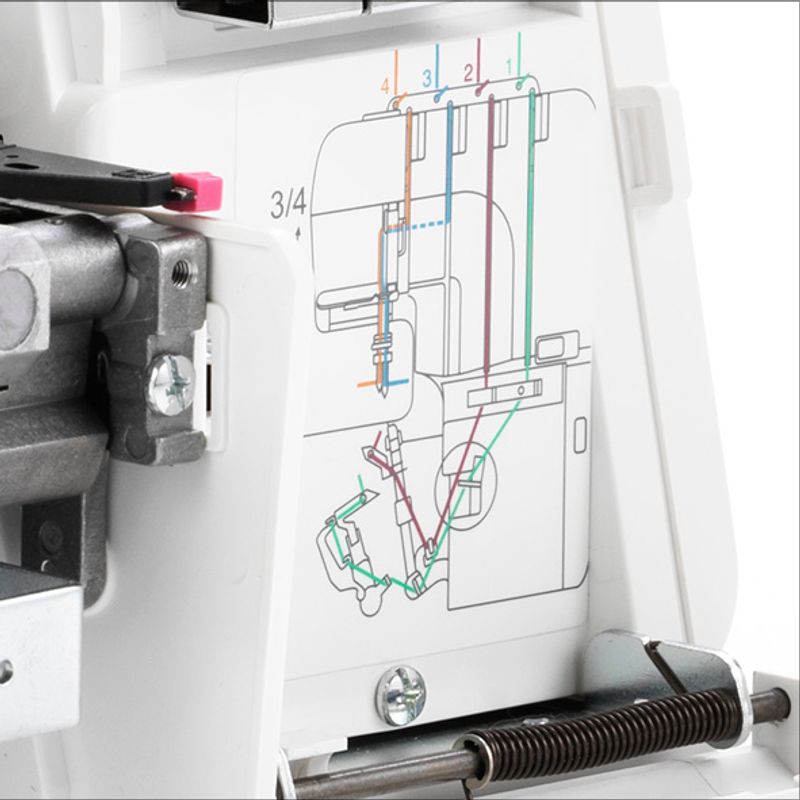 Janome MyLock 644D m/Bonuspakke - Sluttsolgt