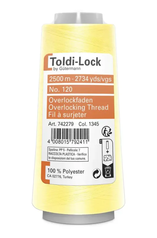 Lys Gul - 1345 Toldi-Lock