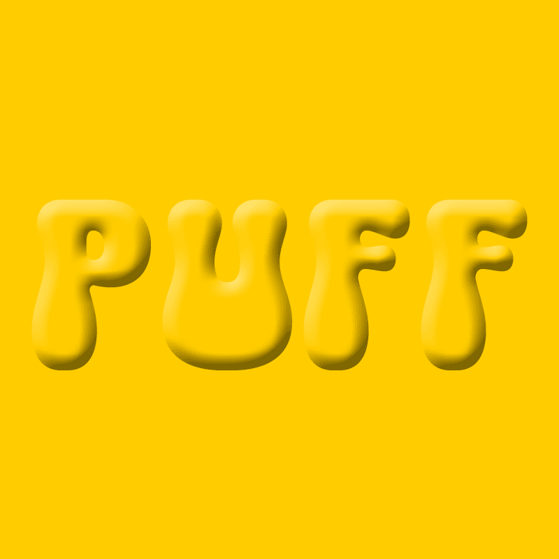 HTV Puff Solgul Matt 50x30cm