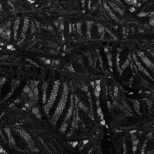 Hovedbilde Black Chenille Lace - Blondestoff