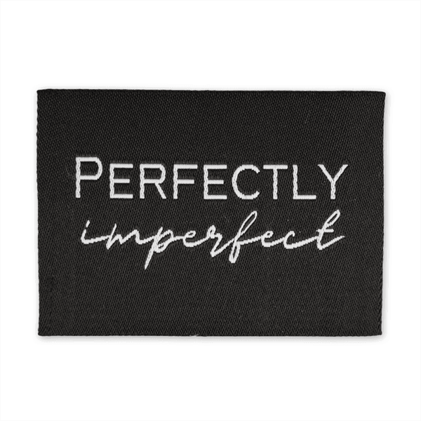 Perfectly Imperfect - Merkelapp 57x38 mm