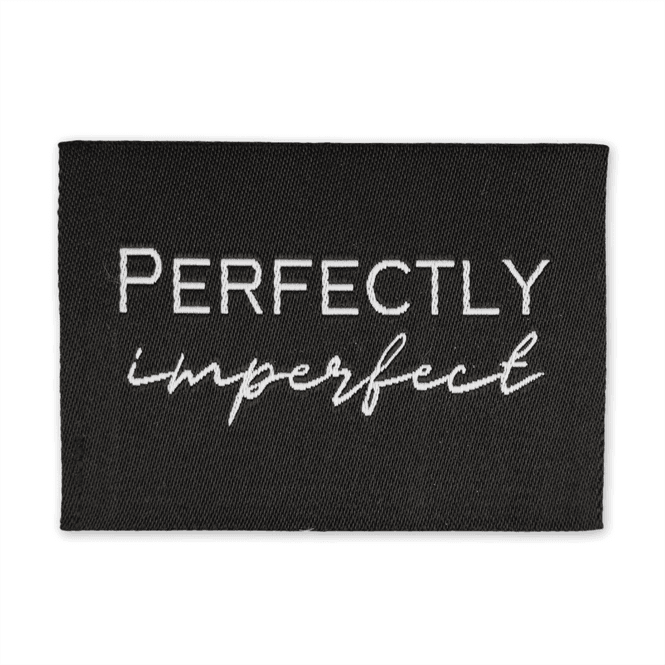 Hovedbilde Perfectly Imperfect - Merkelapp 57x38 mm
