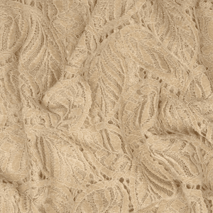 Hovedbilde Beige Chenille Lace - Blondestoff