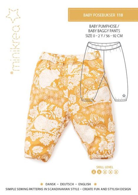 Hovedbilde Baby Baggy Pants - Minikrea 118