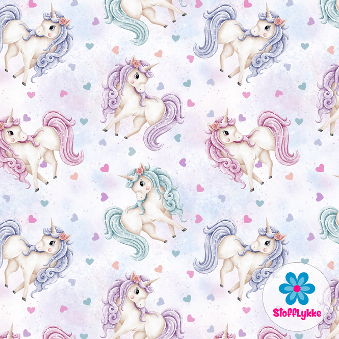 Hovedbilde Unicorn Hearts - French Terry