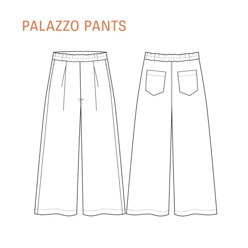 Palazzo Pants - Wardrobe by Me