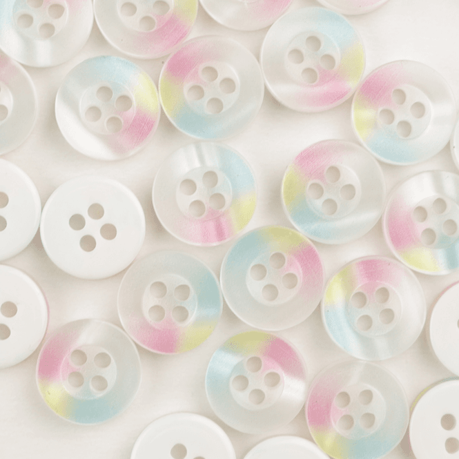 Hovedbilde Shelly Light - 11 mm Resin Knapp