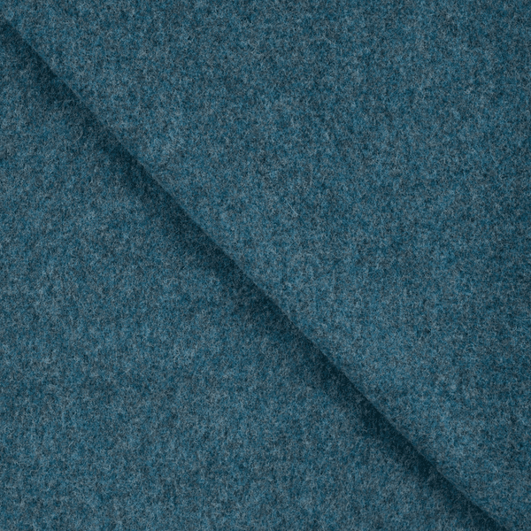 Petrol Melert - Merinoull Fleece