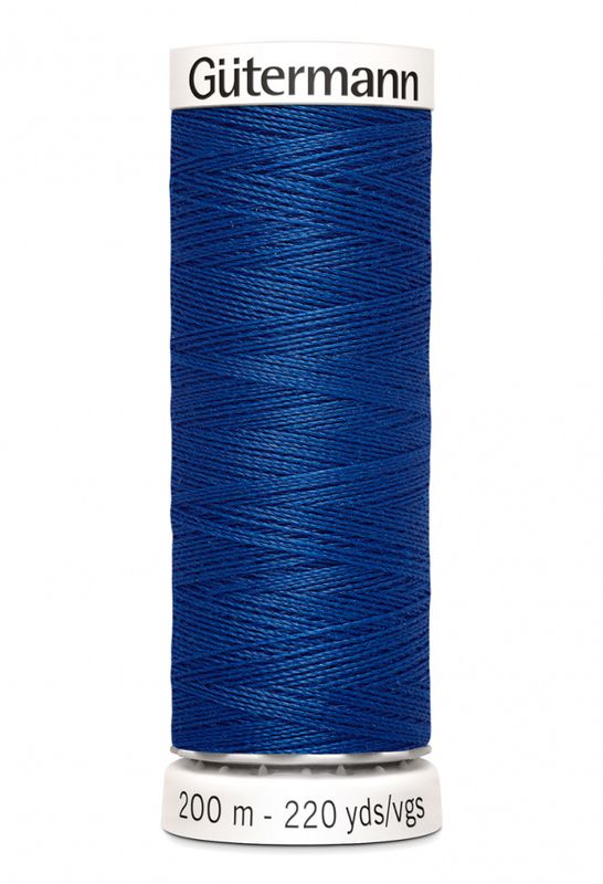 Havblå 214 - Polyester Sytråd 200 m