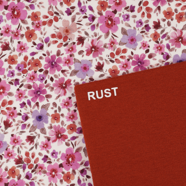 Jess Hvit/Rust - Jersey