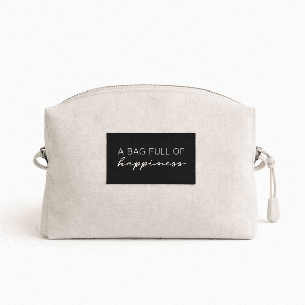A bag full of happiness - Merkelapp 57x38 mm